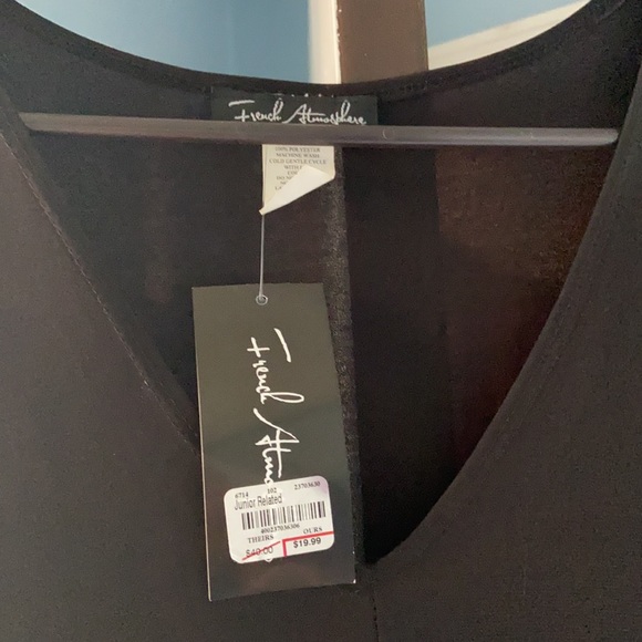 sheer floral print high-low dress - Picture 2 of 3